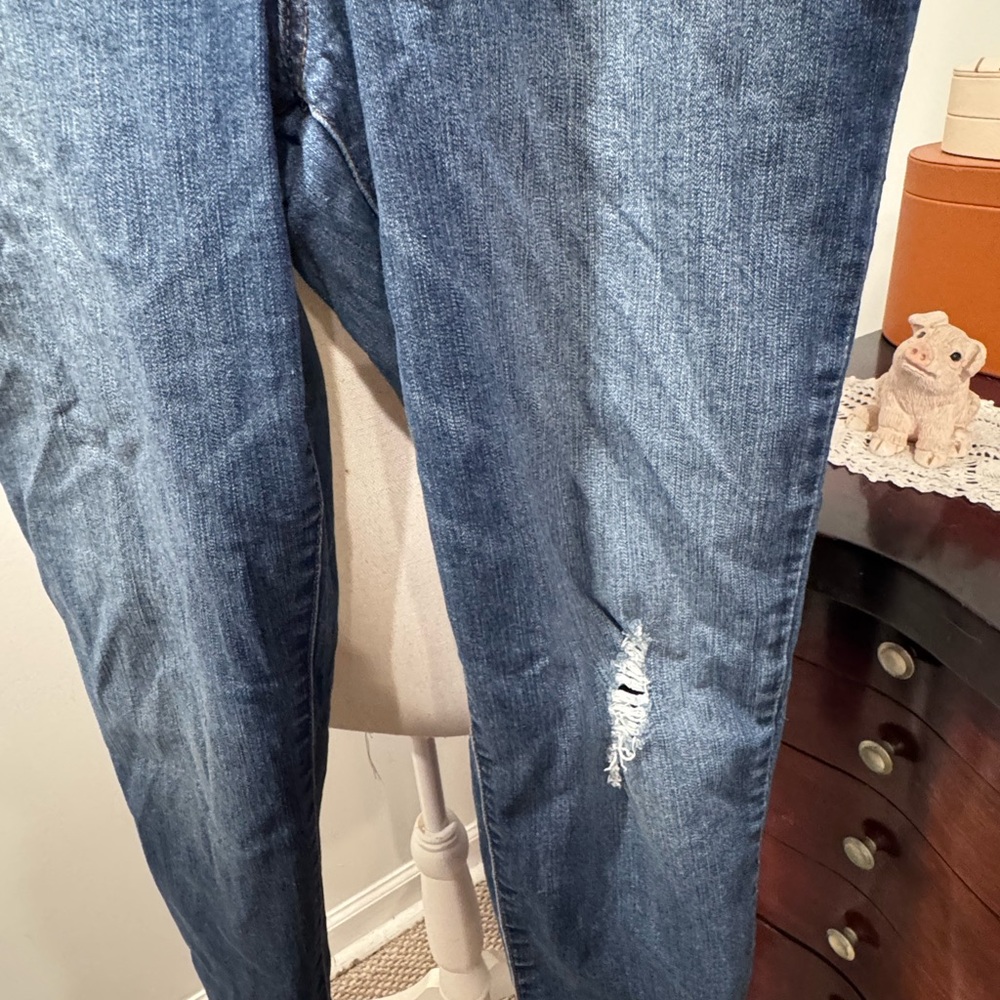 1822 Denim Women's Blue Skinny Jeans - Picture 2 of 10